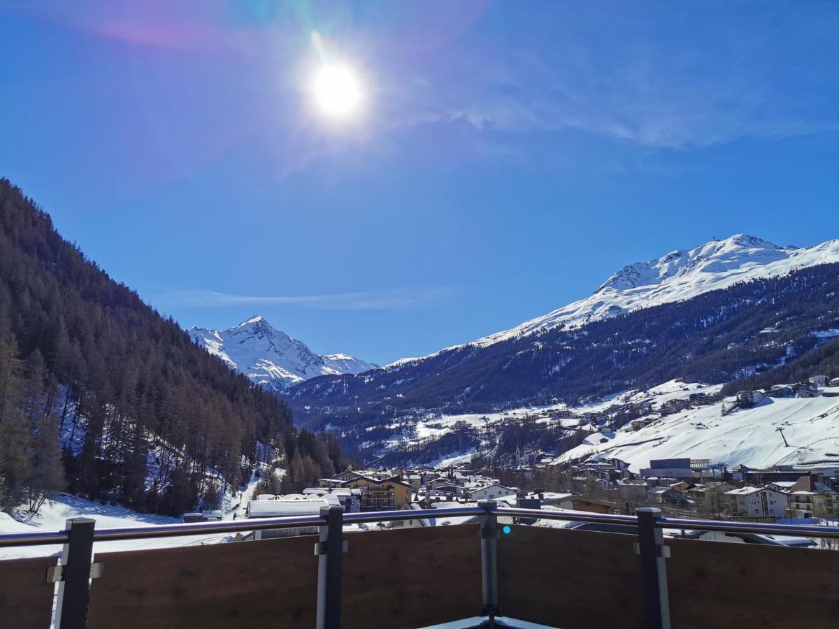 Hotel Garni Schoenblick Sölden Exterior foto