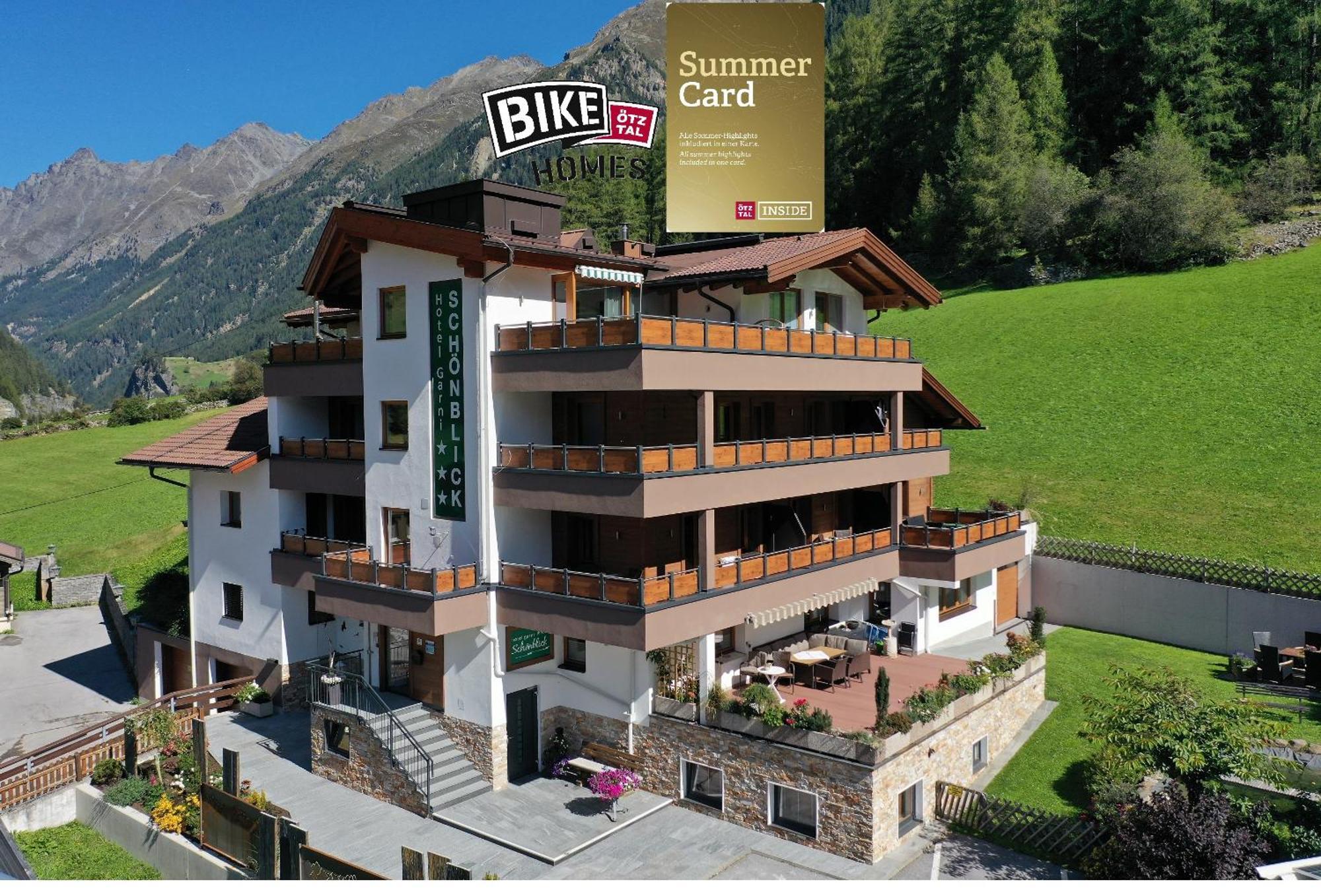 Hotel Garni Schoenblick Sölden Exterior foto